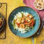 Hello Fresh Sri Lankan Prawn Stir Fry