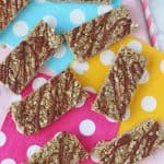 Delicious energy bars made with homemade sunflower butter, oats, flaxseed and coconut. They are the perfect nut-free snack for kids that can be popped into lunch bags or enjoyed as an after school snack!