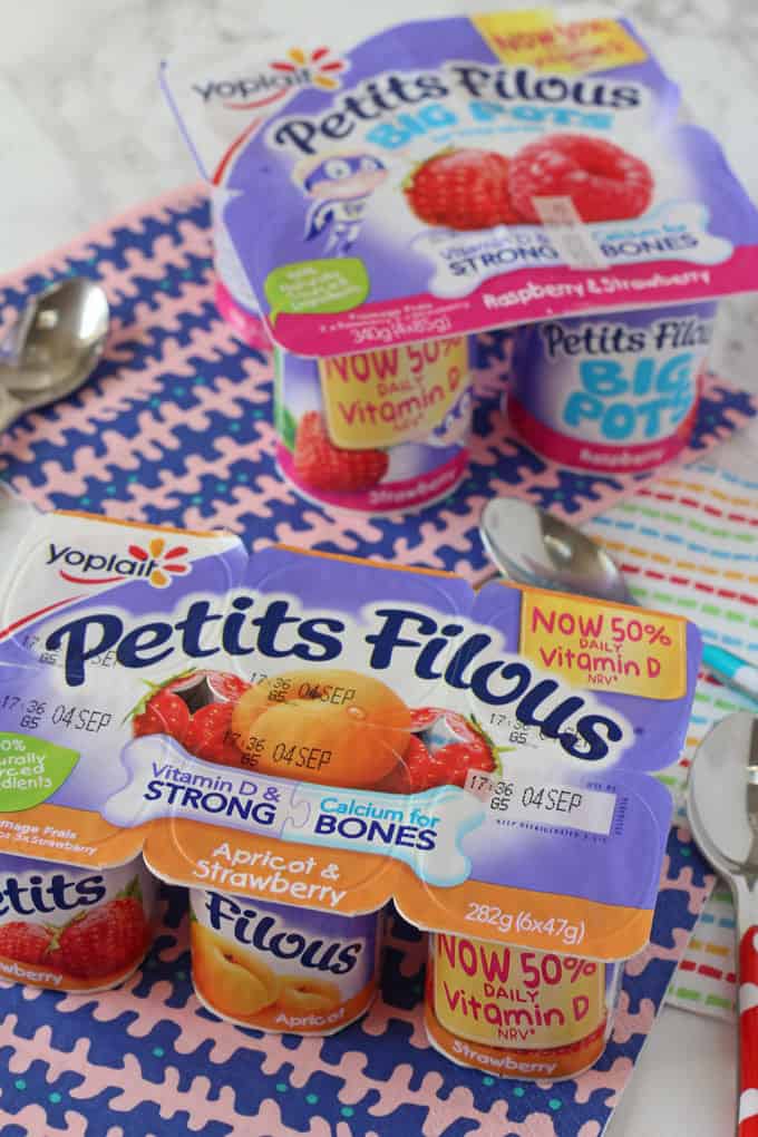 Petits Filous Goodness - Less Sugar and More Vitamin D