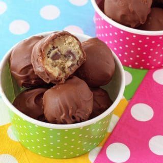 Chocolate Chip Cookie Dough Bites