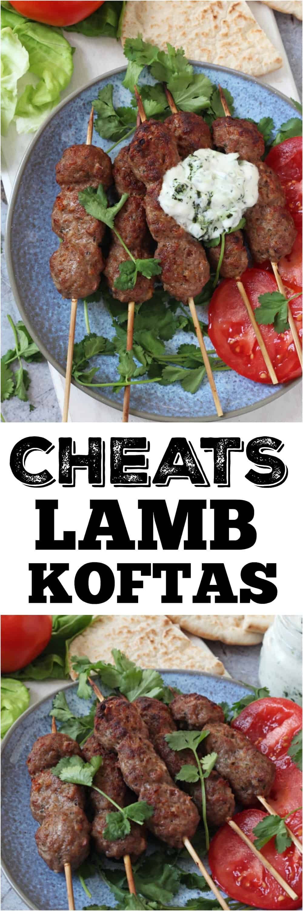 Lamb Koftas for dinner made super easy with my little cheat's hack!