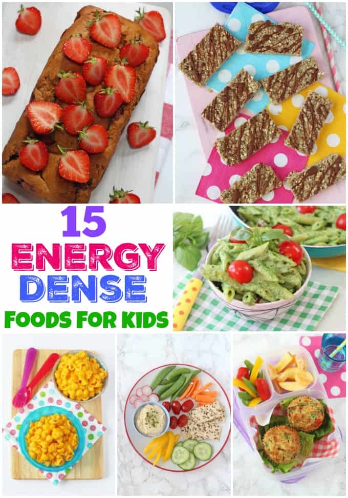 15 Energy Dense Recipes for Kids