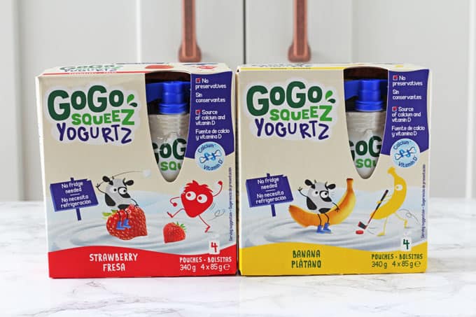 Healthy snacking for kids on the go made easy with GoGo squeeZ!