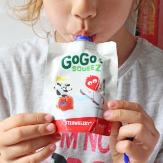 Healthy snacking for kids on the go made easy with GoGo squeeZ!