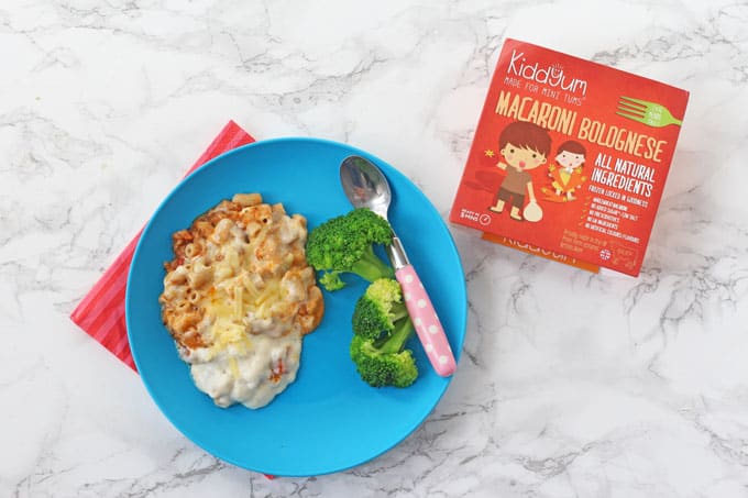 Delicious frozen meals for little people from Kiddyum