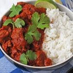 A really easy Lamb Curry recipe made with lamb shoulder and slow cooked to make it deliciously tender.