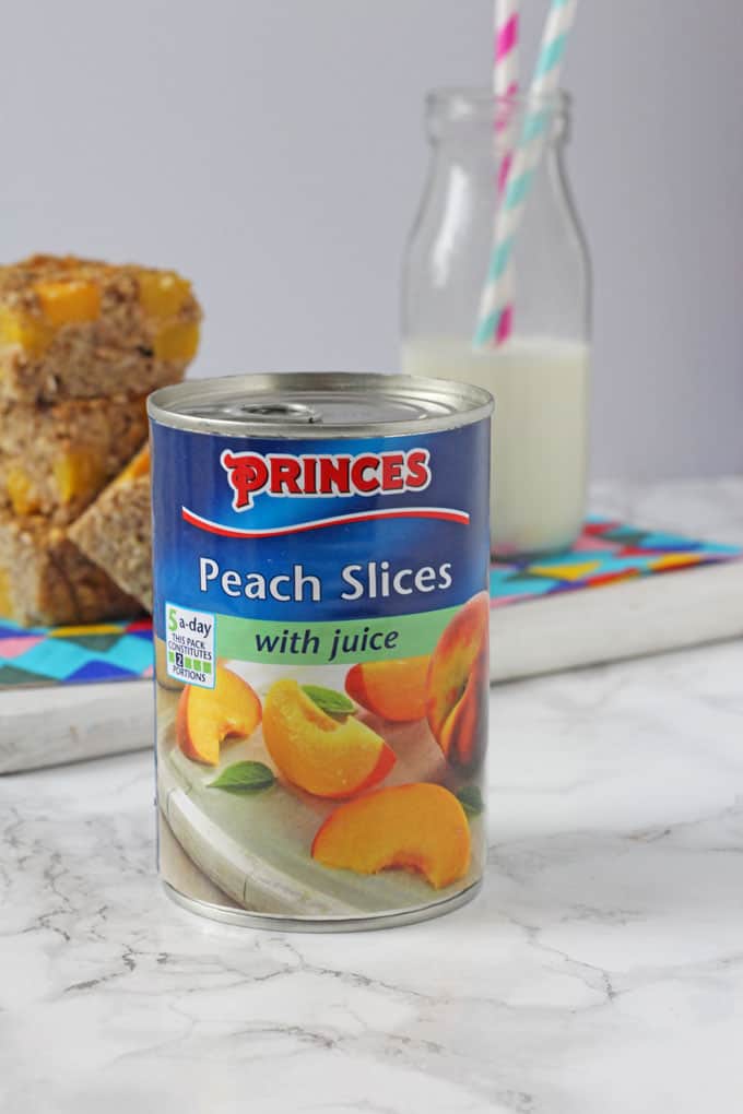 Princes canned Peach Slices with juice