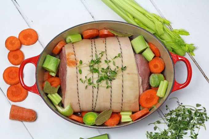 Sweet & Sticky Marmalade Glazed Ham