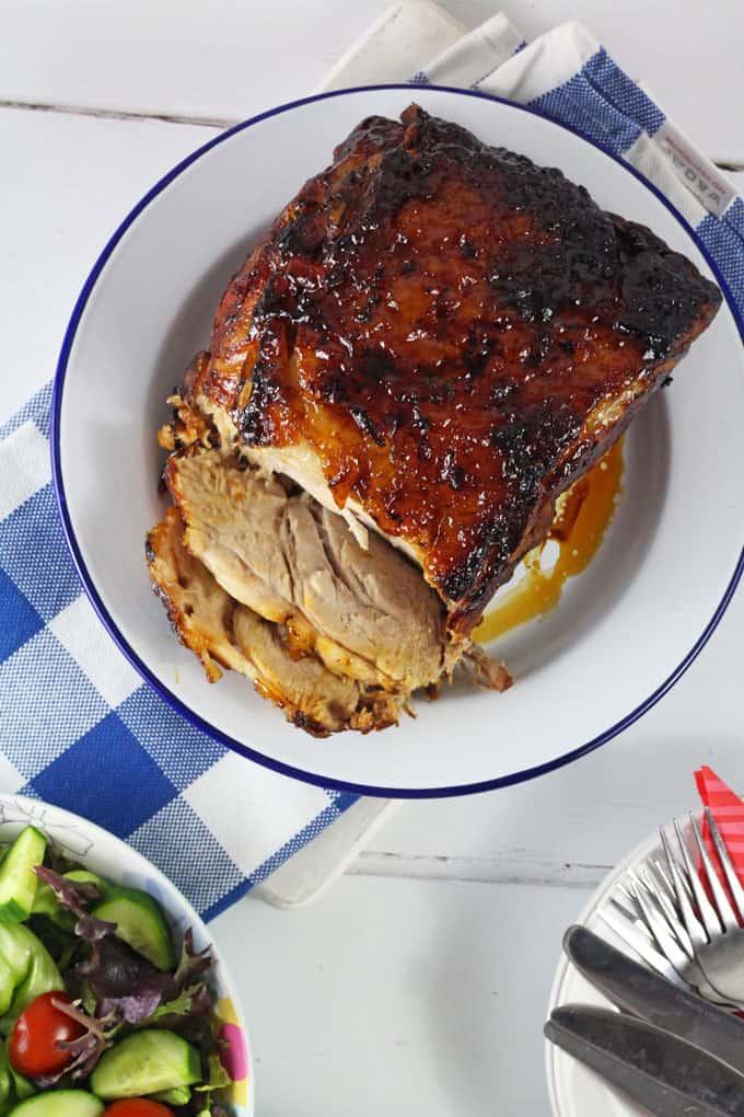 Sweet & Sticky Marmalade Glazed Ham