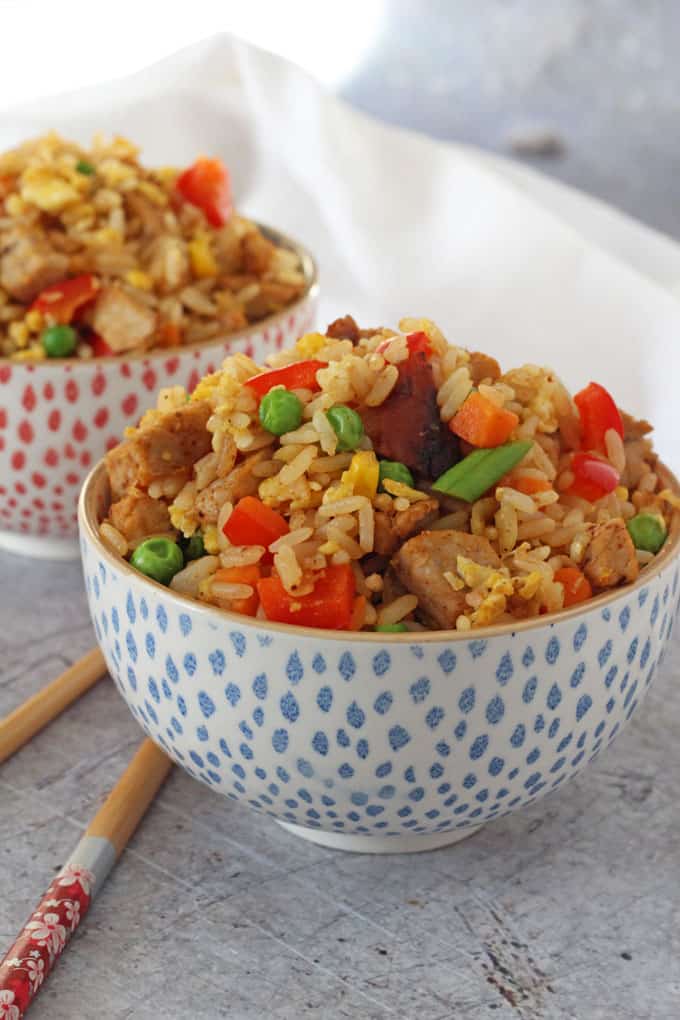 Quick & Easy Chinese Pork Fried Rice