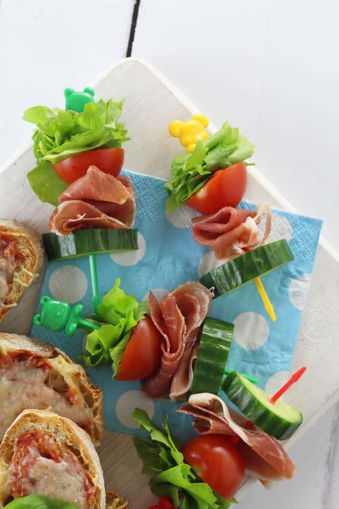 Fun Salad Skewers