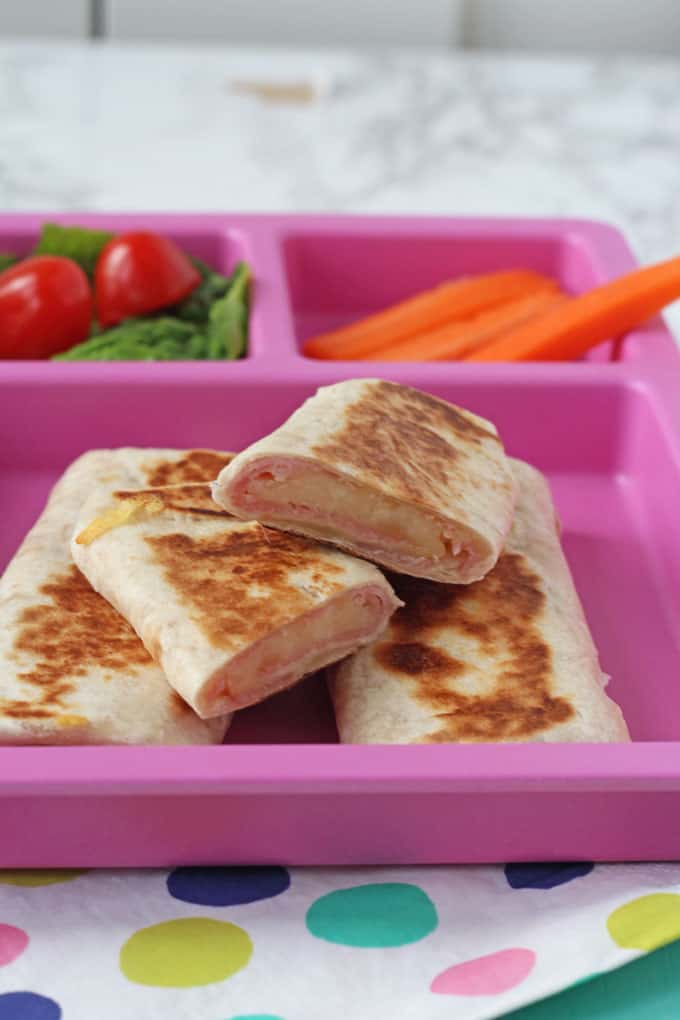 Melty Ham Cheese Mini Wraps My Fussy Eater Easy Family Recipes