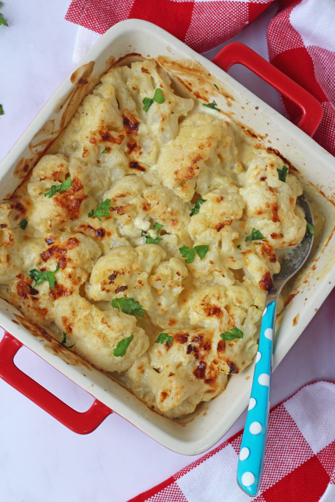 cheat's cauliflower cheese