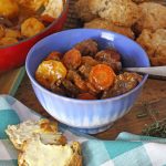 This delicious and warming beef stew is so easy to make. All the ingredients are cooked together in one pan and left to simmer for a couple of hours. The ultimate comfort food this St Patricks Day!