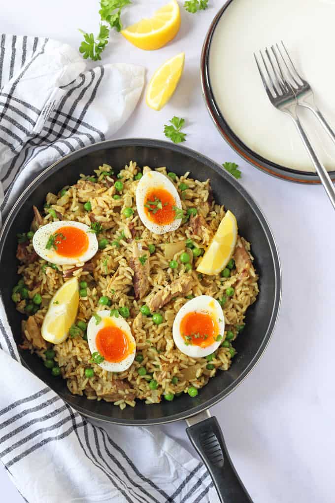 Easy Mackerel Kedgeree 