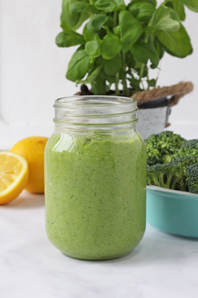 Broccoli Pesto in a jar