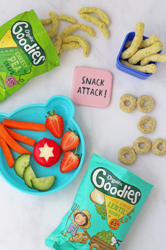 Organix healthy snacks for kids