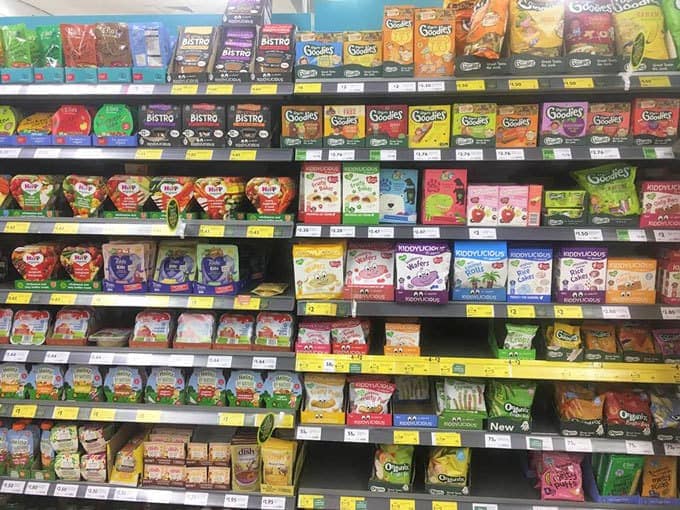 Organix healthy snacks for kids