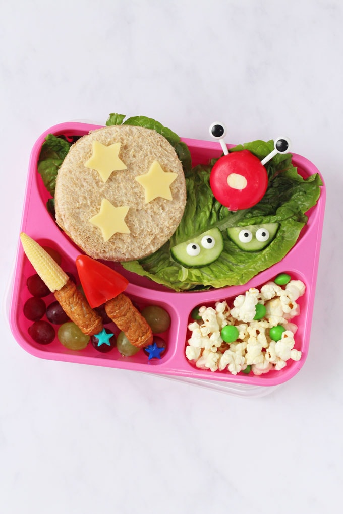 Alien and Space Inspired Lunch box for kids