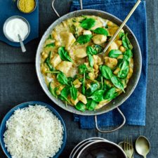 Thai green top curry for kids