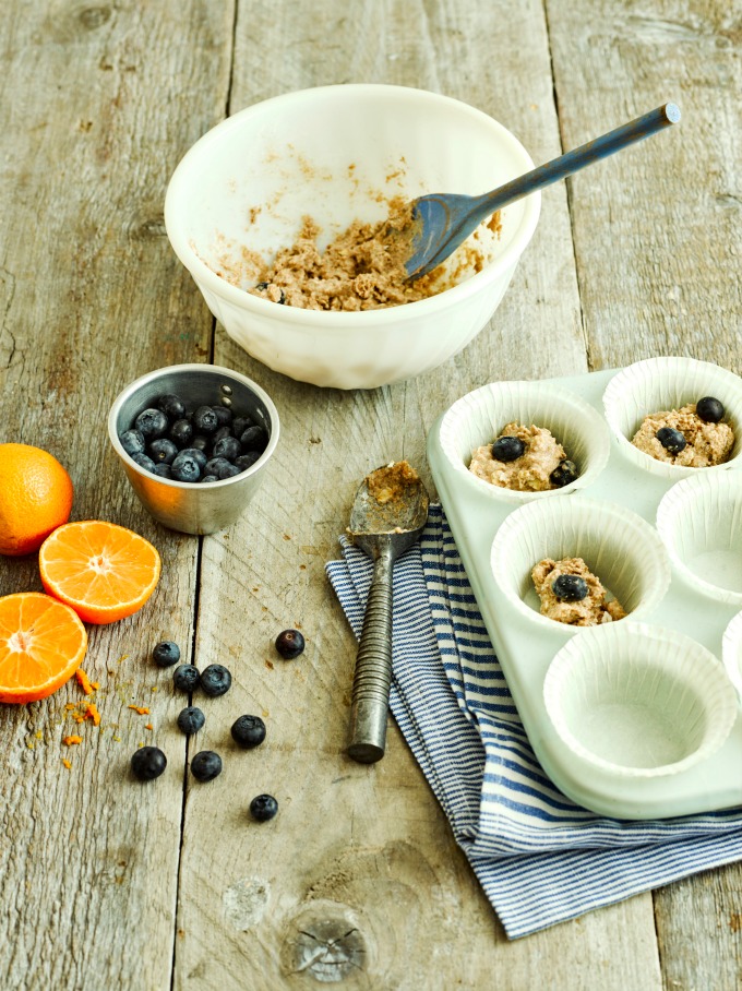 Ingredients for Fruity Breakfast Muffins