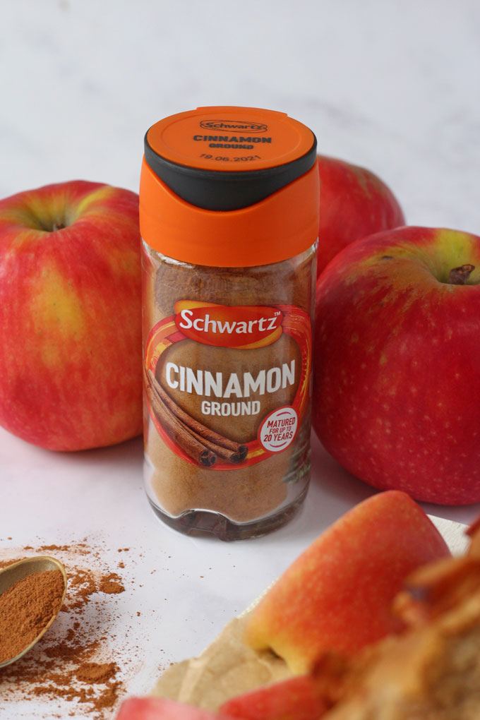 ground cinnamon