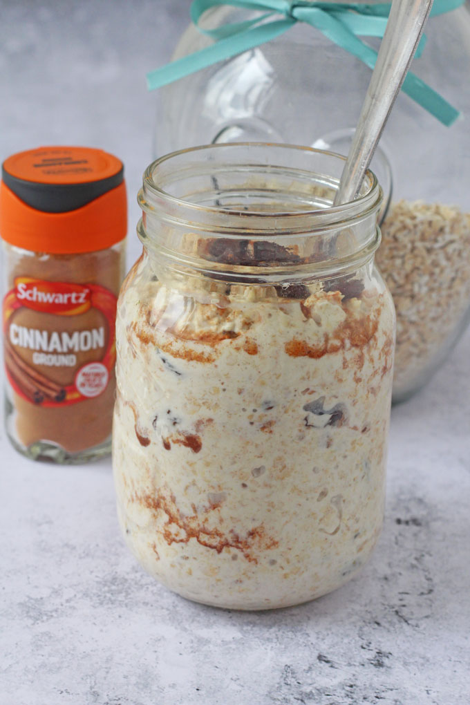 Cinnamon Swirl Overnight Oats