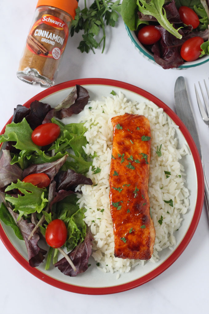 Cinnamon Spiced Salmon