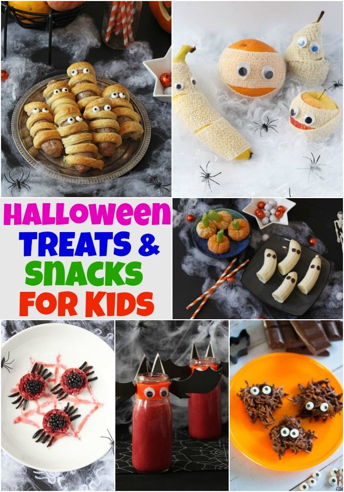 Healthy Halloween Treats & Snacks for Kids