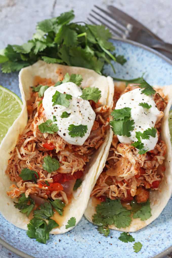 Slow Cooker Chicken Fajitas - My Fussy Eater | Easy Kids Recipes