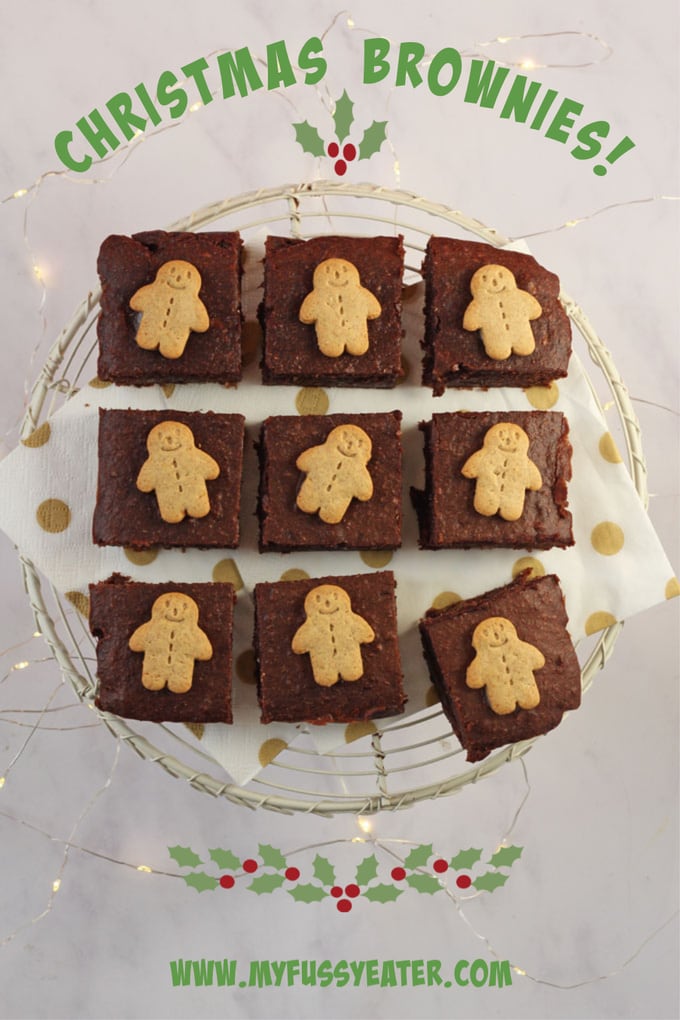 gingerbread brownies pinterest pin