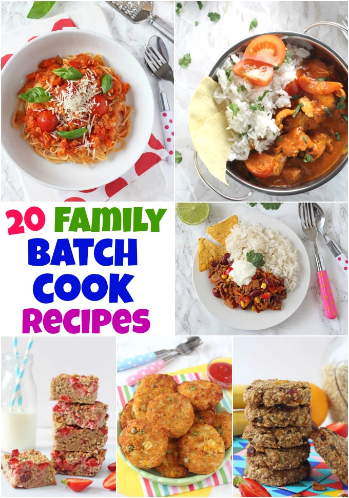 Batch Cook Family Recipes