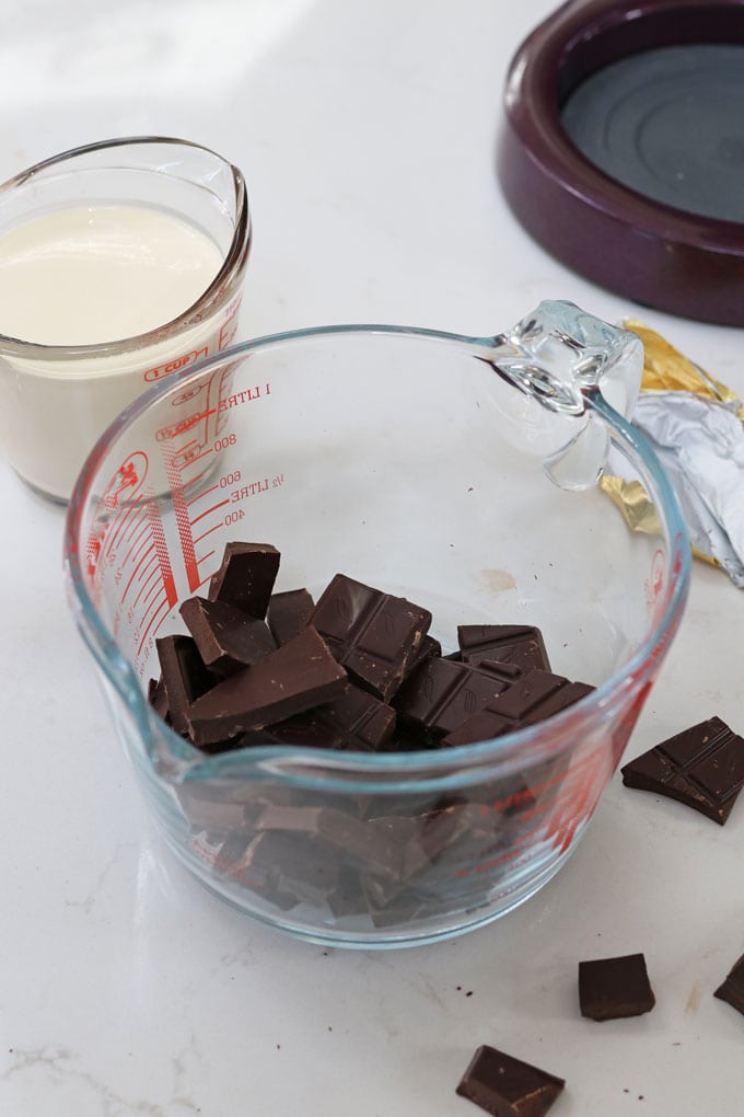 Chocolate Ganache cake topping