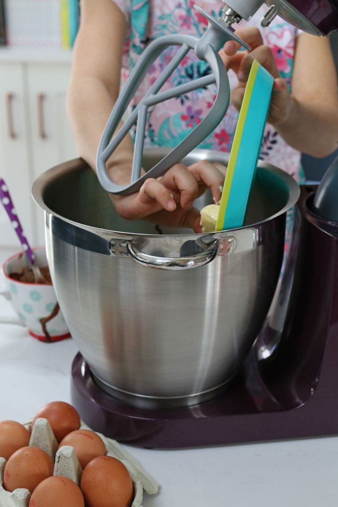 Chocolate Fudge Cake recipe made in the Kenwood Chef