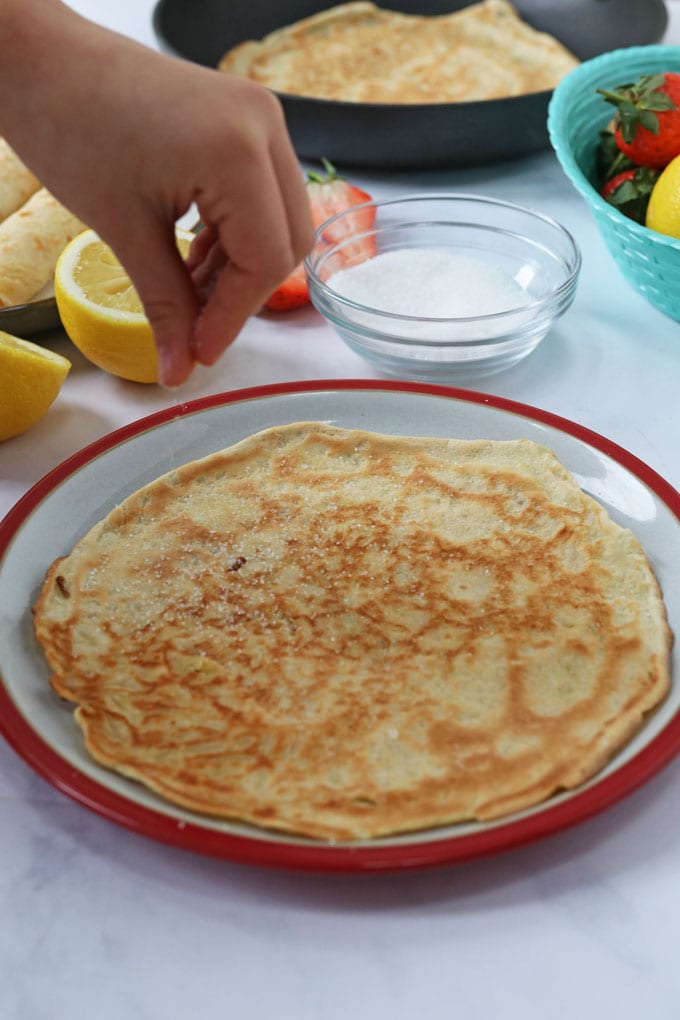 Easy Crepe Style Pancake