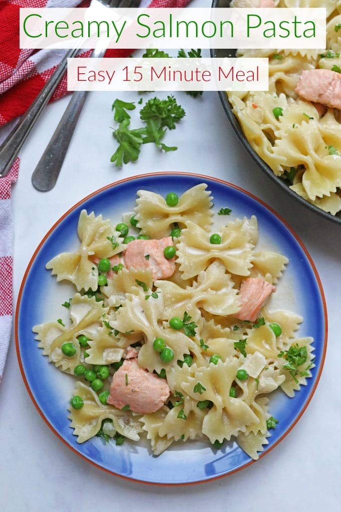 Creamy Salmon Pasta - My Fussy Eater | Easy Kids Recipes