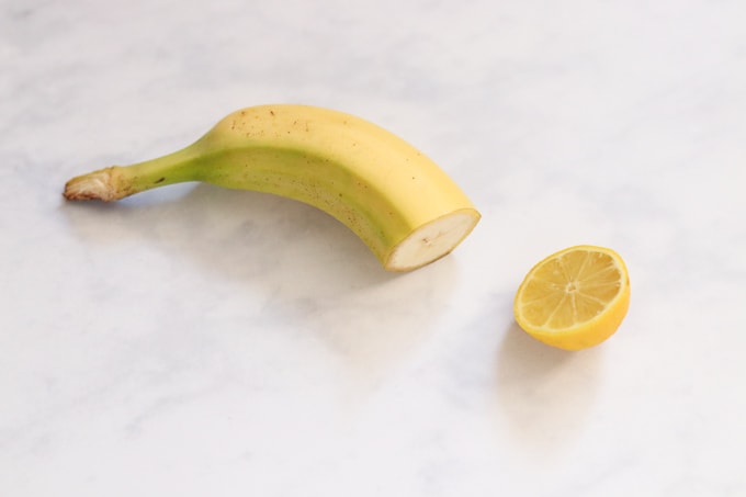 banana and lemon tip