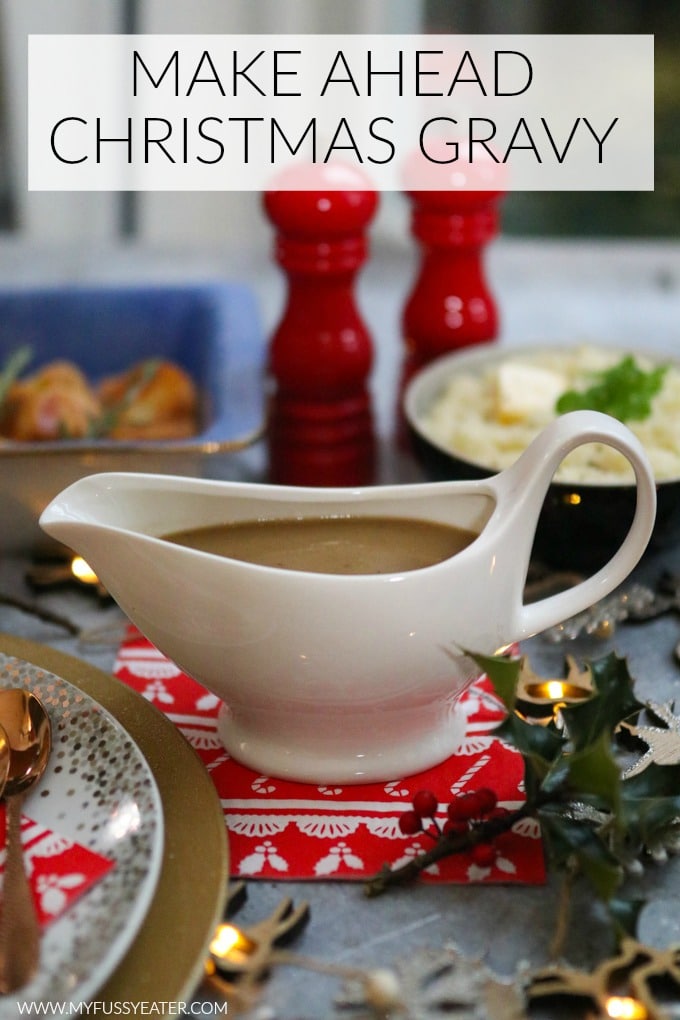 make ahead christmas gravy