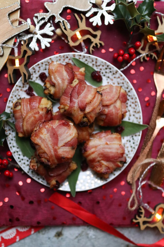 Cranberry & Orange Christmas Stuffing Parcels