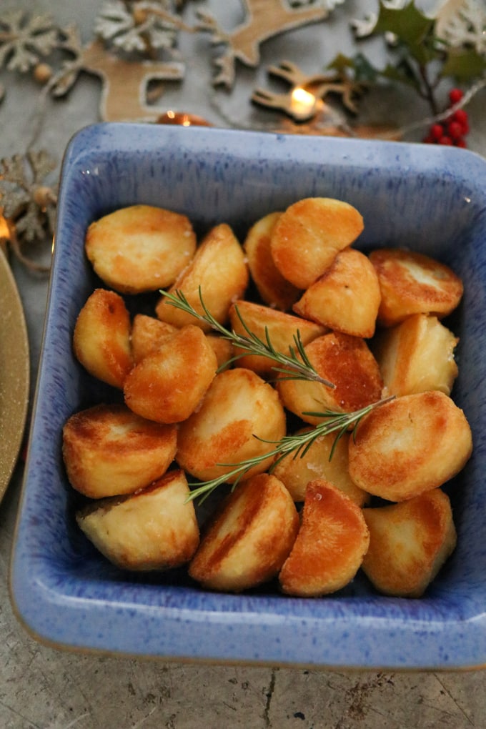 Freeze Ahead Roast Potatoes