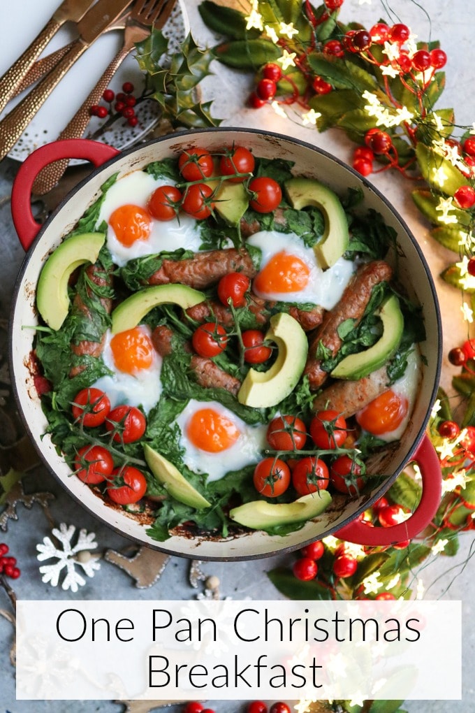 one pan christmas breakfast