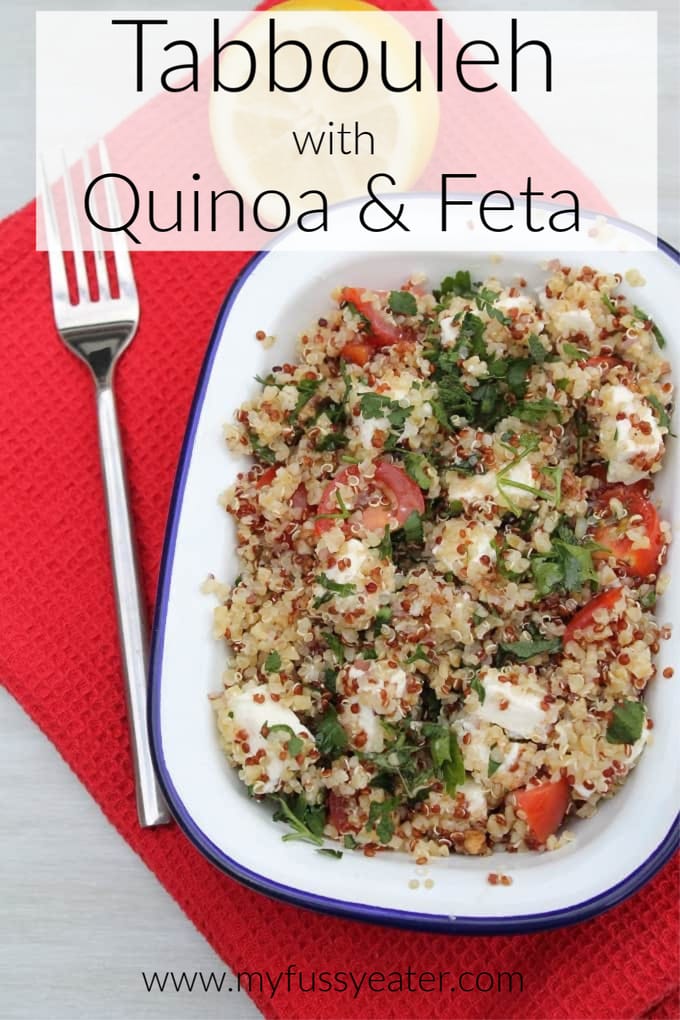 tabbouleh with quinoa and feta