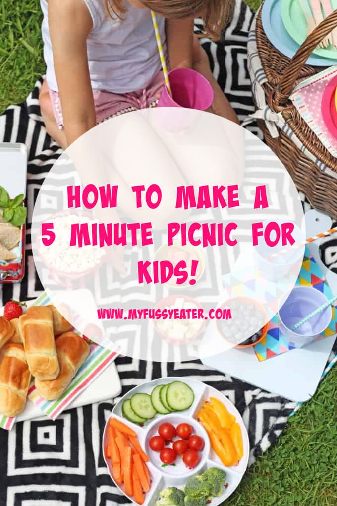 how to make a 5 minute picnic for kids