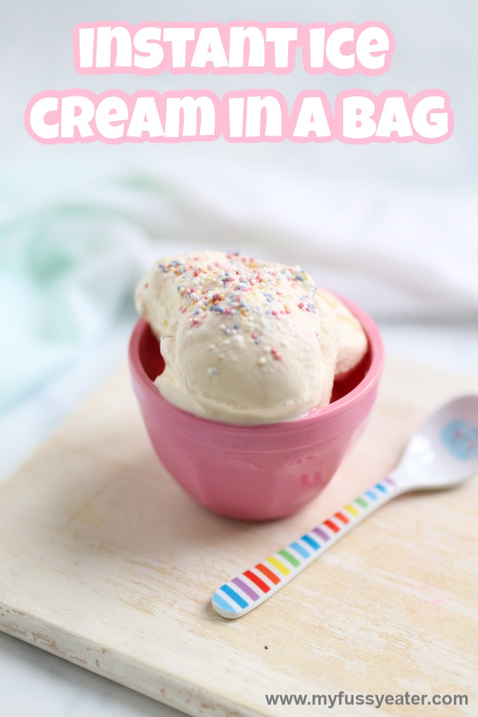 15 Minute Homemade Ice Cream for Kids