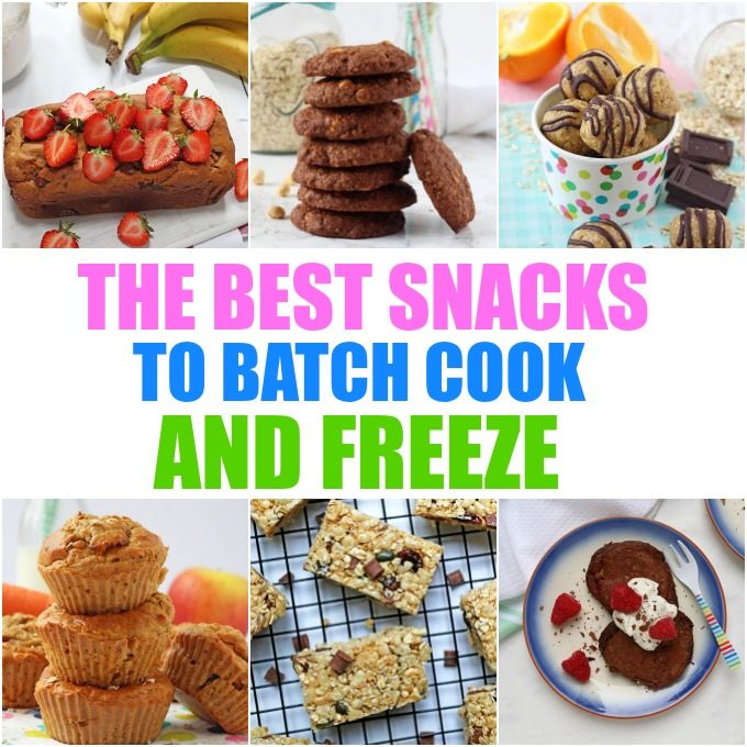 How To batch cook and freeze snacks for kids