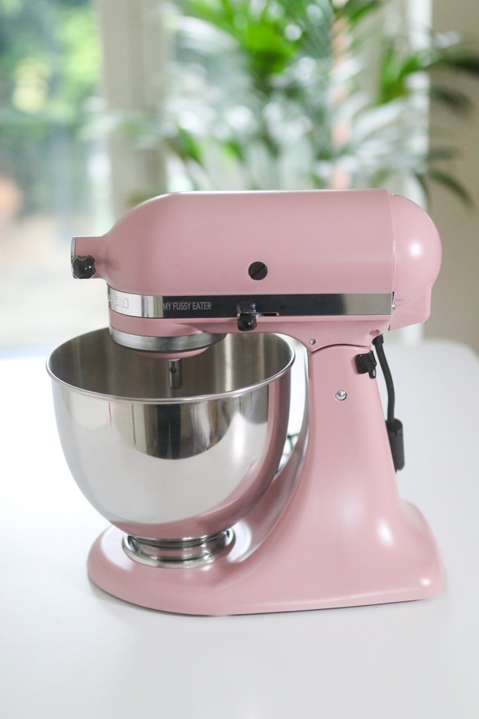 Biscoff Ice Cream with KitchenAid Stand Mixer - My Fussy Eater