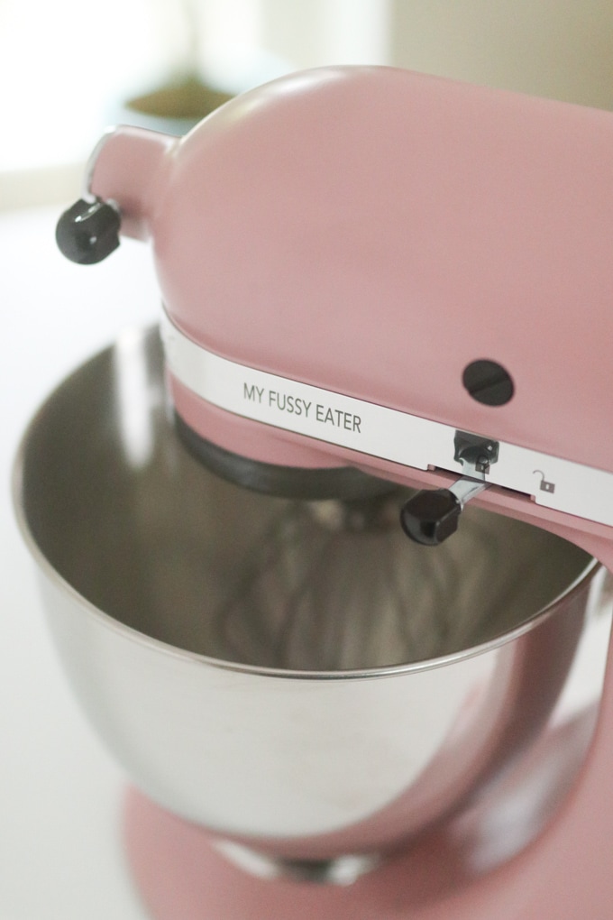 KitchenAid personalised with My Fussy Eater