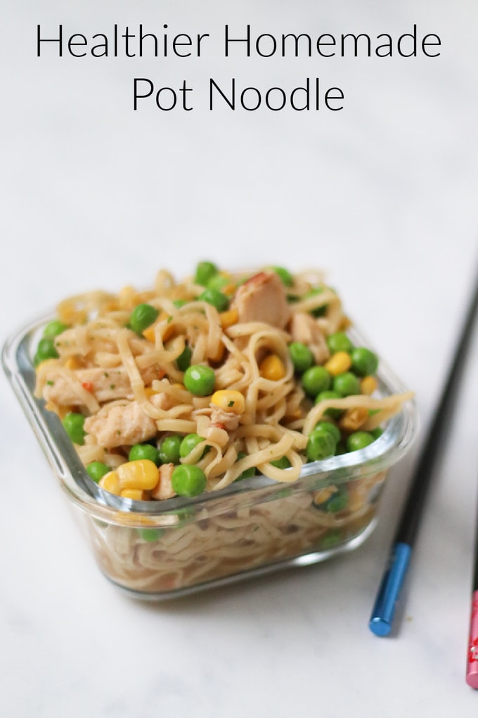 Healthier Homemade Pot Noodle Pinterest Pin