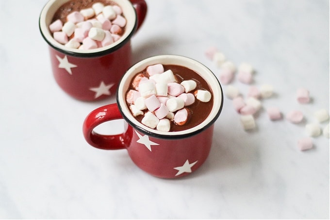 healthier hot chocolate