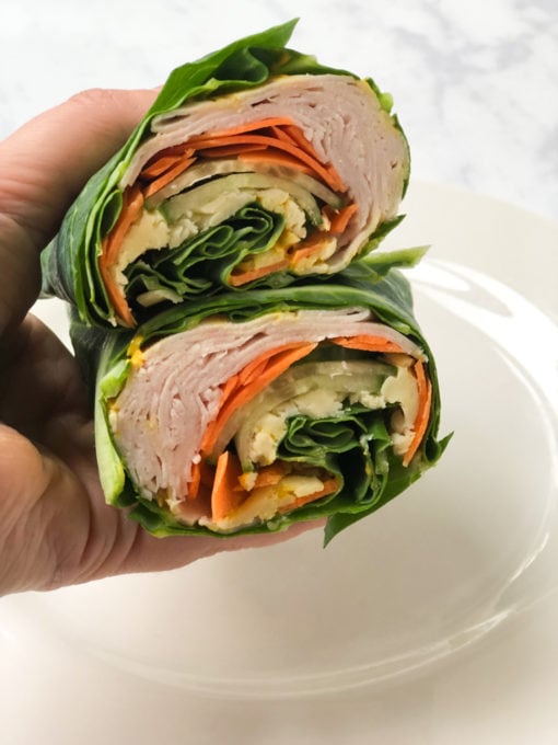 Chicken & Cheese Spring Green Wrap - My Fussy Eater | Easy Family Recipes
